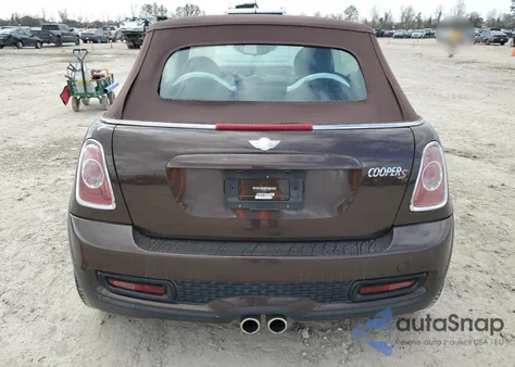 2011 Mini Cooper S from USA, damaged, VIN WMWZP3C58BTX83725